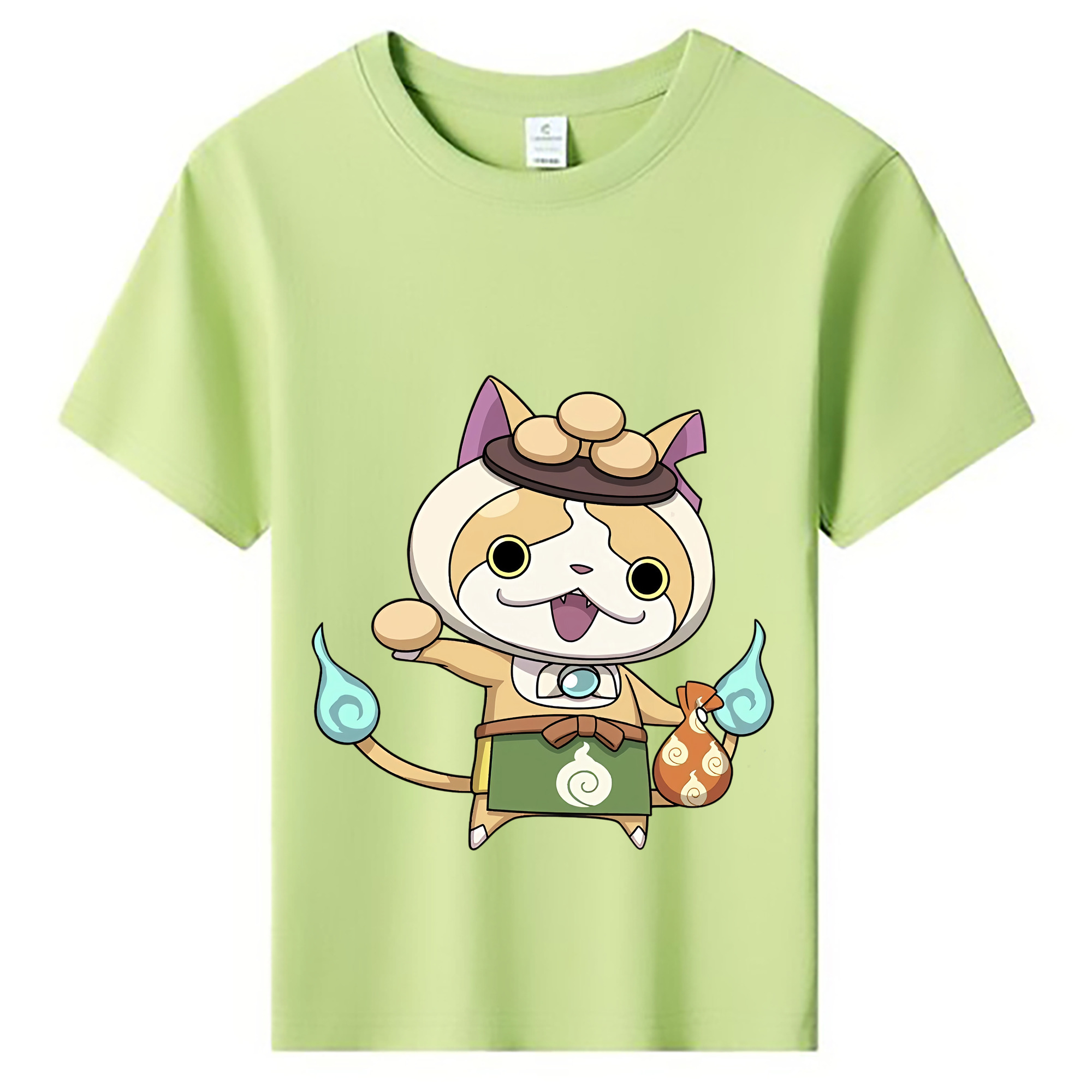 （画像用） 妖怪ウォッチ Yo-kai Watch 綿100％キッズTシャツ（フロントプリント）